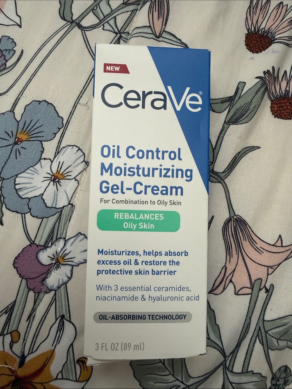 CeraVe Oil Control Moisturizing Gel-Cream — Blue & White